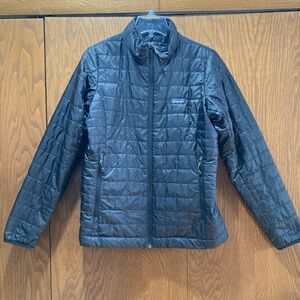 Patagonia Black Nano Puff Hoody Jacket - Women’s size M